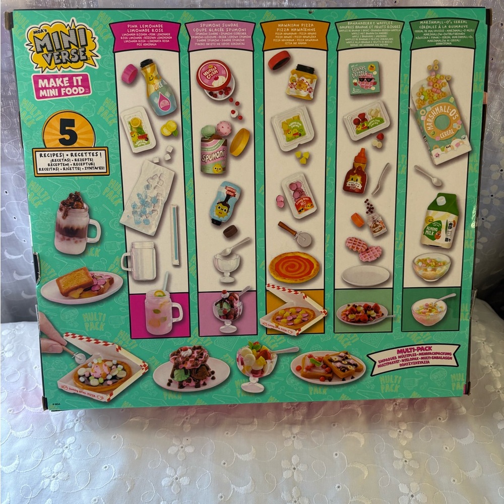 Mini Food Creation Kit - Colorful Set